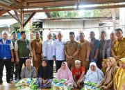 Pemerintah Kota Padangsidimpuan Bersama Baznas Bantu Korban Kebakaran