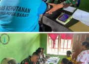 Satgas Yonif 763/SBA Laksanakan Pengobatan massal dan Cek Kesehatan Gratis di Kampung Bori