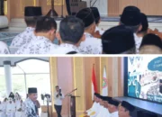Sekda Mahadar Lepas 61 Jemaah Calon Haji dari PGRI Siak