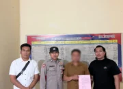 Satreskrim Polres Pohuwato Tahan Oknum Kades Diduga Terlibat PETI