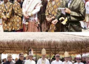 Turun Mandei Begawi Festival 2026, Pangdam XXI/RI Resmi Jadi Keluarga Adat Lampung