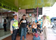 Sat Lantas Polres Pematangsiantar Sosialisasi Tertib Berlalu Lintas kepada Pengemudi dan Mandor Bus